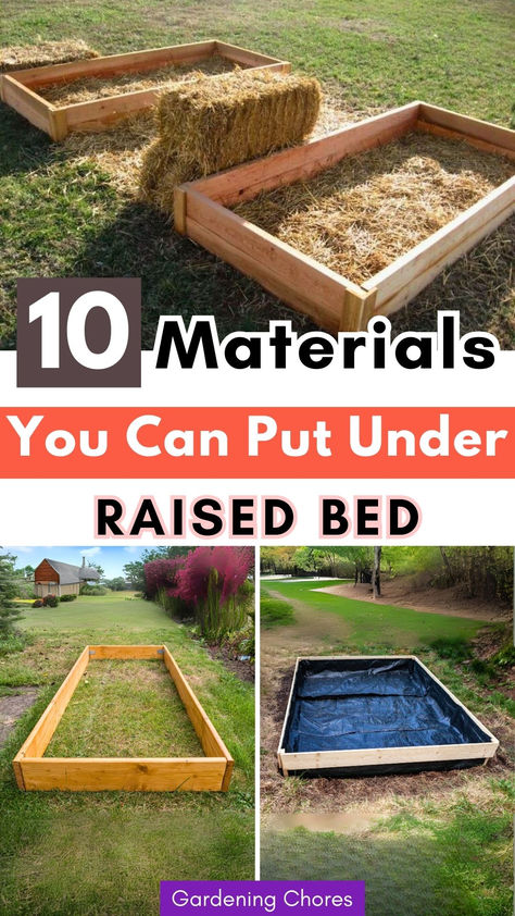 What Should I Put On The Bottom Of My Raised Bed? Raised Garden Bed Soil, Making Raised Beds, Kill Weeds, Vegetable Garden Planning, Soil Layers, Water Retention, Clay Soil, Soil Improvement, Soil Health