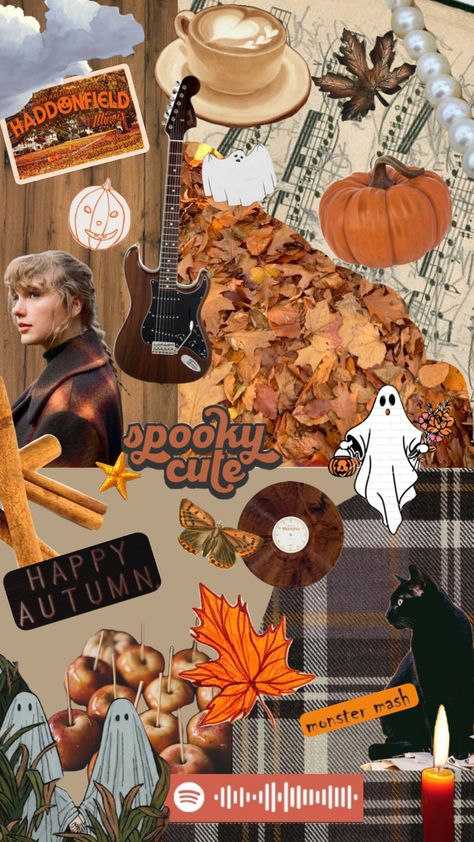 Autumn Lockscreen, Imagenes Aesthetic, Fall Collage, Halloween Wallpapers, Pretty Images, Books Art, Collage Wall, Best Seasons, Fall Aesthetic