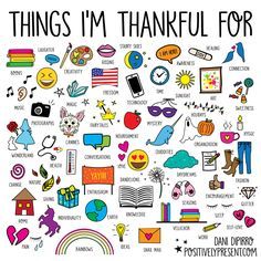 100 Things I'm Thankful For: Part I Arte Doodle, Buch Design, I'm Grateful, Vie Motivation, Bullet Journal Inspo, Bullet Journal Doodles, Journal Doodles, Bullet Journal Ideas Pages, E Card