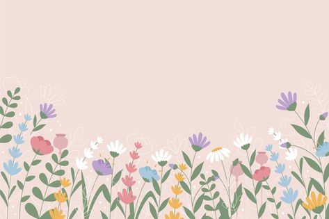 Pink And Green Aesthetic Wallpaper Laptop, Wallpaper Edgy, Flower Desktop Wallpaper, Spring Desktop Wallpaper, Frühling Wallpaper, 컴퓨터 배경화면, Macbook Wallpapers, Spring Flowers Background, Background Retro