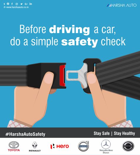 Safety Rules On Road, Safety Policy, Carseat Safety, Whatsapp Profile, Whatsapp Profile Picture, Safety Posters, Safety Rules, Safe Cars, Creative Poster