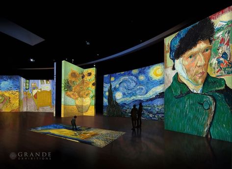 Van Gogh Alive, Van Gogh Exhibition, Galleria D'arte, Most Famous Paintings, Kensington Gardens, Arte Van Gogh, Art Exhibit, Expo 2015, Van Gogh Art