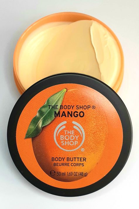 Mango scented body butter from The Body Shop. #thebodyshop #mango #bodybutter #bodycare #summer Perfect Summer Body, Mango Body Butter, Body Shop Body Butter, Body Conditioner, Diy Body Care, Body Care Routine, Diy Body, Mango Butter, My Clothes