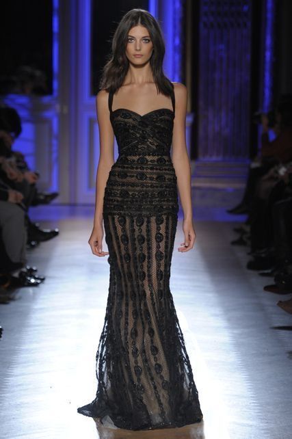 I love black Zuhair Murad Haute Couture, Designer Summer Dresses, Gaun Fashion, 2014 Dresses, Haute Couture Dresses, Couture Mode, Modieuze Outfits, Zuhair Murad, Black Gown