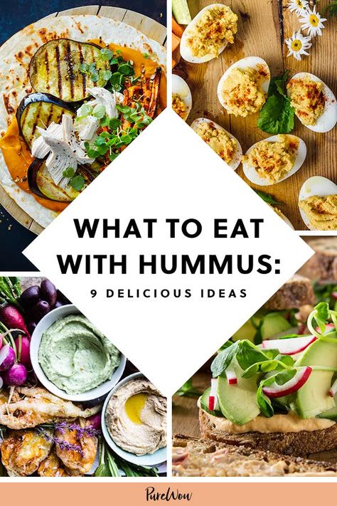 How To Eat Hummus, What To Eat With Hummus, Eat With Hummus, Hummus Snack, Sweet Potato Hummus, Hummus Recipe Homemade, Pizza Recipes Easy, Veggie Bowl, Hummus Recipe