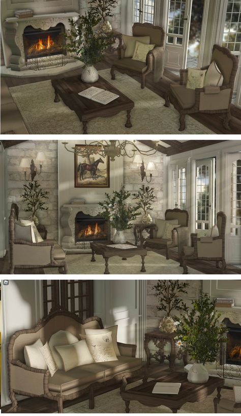 Bloxburg Frontyard Idea, Bloxburg Old Money Living Room, Bloxburg Living Room Ideas Dark Academia, Bloxburg Grand Entrance, Classical Bloxburg House, Bloxburg Living Room Vintage, Bloxburg Inspo Realistic, Fancy Bloxburg Living Room, Old Timey Bloxburg Houses