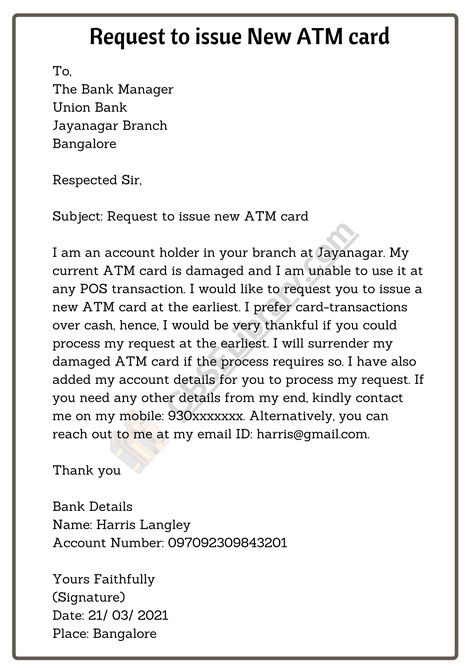 Letter to Bank Manager | Format, Sample, Tips and Guidelines on How to Write a Letter to Bank Manager - CBSE Library Bank Letter Format, Bank Manager Billing Format, Banking Format, Formal Letter Writing Format, Bank Format, Letter Writing Format, Writing An Application Letter, Formal Letter Writing, Bank Interior