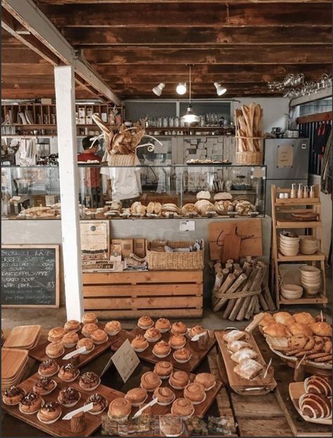 Rustic Bakery Aesthetic, Vintage Bakery Aesthetic Interior, Rustic Bakery Interior, Bakery Shop Interior, Bakery Aesthetic, Rustic Bakery, Paris Baguette, Vintage Bakery, Bakery Shop Design