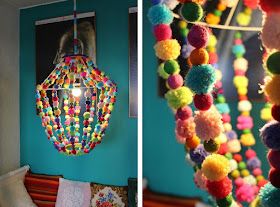 Classroom Chandelier, Decorate Chandelier, Arabian Nights Theme, Pom Pom Curtains, Paper Chandelier, Rolex Milgauss, How To Make A Pom Pom, Pom Pom Crafts, Diy Classroom