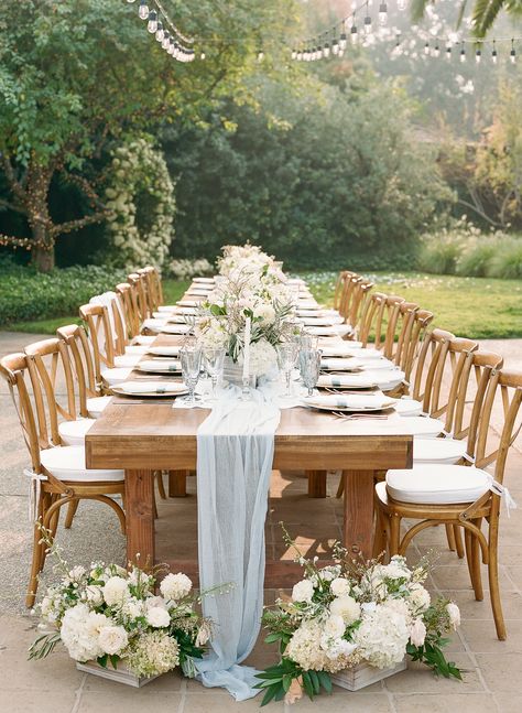 Rectangle wedding tables