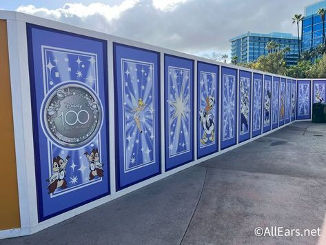 Disneyland 100th Anniversary, Anniversary Years, Disney 100th Anniversary, Disney Menus, Mickey Mouse Wallpaper Iphone, Mouse Wallpaper, Anniversary Decor, Disney Restaurants, Disney 100