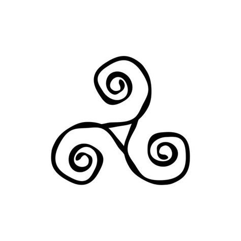 Triskelion Tattoo Design, Triskelion Tattoo Celtic, Celtic Spiral Tattoo, Celtic Art Tattoo, Spiral Illustration, Druid Tattoo, Triskelion Tattoo, Viking Makeup, Square Tattoo