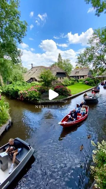 Florian Olbrechts on Instagram: "This is …

… Giethoorn, a village in the Netherlands where the only means of transport is by boat 🛶 

This makes this village quiet and unspoilt. Would you like to take a boat trip there? 🇳🇱 

📍Giethoorn, Netherlands 🇳🇱

#giethoorn #netherlands #amsterdam #giethoornvillage #iamsterdam #super_holland #VisitAmsterdam #netherlandsvacation #holland #netherlands #ThisIsHolland #beautifuldestinations #kings_villages #shotoniphone" Giethoorn Netherlands, Means Of Transport, Visit Amsterdam, Holland Netherlands, Italy Painting, I Amsterdam, Boat Trip, Amsterdam Travel, Food Tips