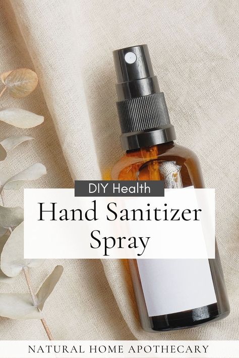 Make your own DIY hand sanitizer spray in less than a minute with this easy tutorial. Safe ingredients for children and adults. Hand Sanitizer Spray, Natural Hand Sanitizer, Sanitizer Spray, Diy Essential Oil Recipes, Diy Cleaning Products Recipes, Diy Essentials, Natural Beauty Diy, Diy Sprays, Natural Cleaning