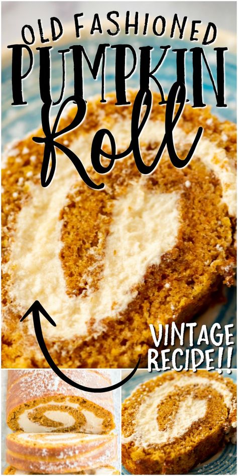 Pumpkin Roll Recipe Easy, Pumpkin Roll Recipe, Pumpkin Roll Cake, Pumpkin Rolls Recipe, Pumpkin Sheet Cake, Savory Pumpkin Recipes, Cake Roll Recipes, Pan Cake, Pumpkin Roll