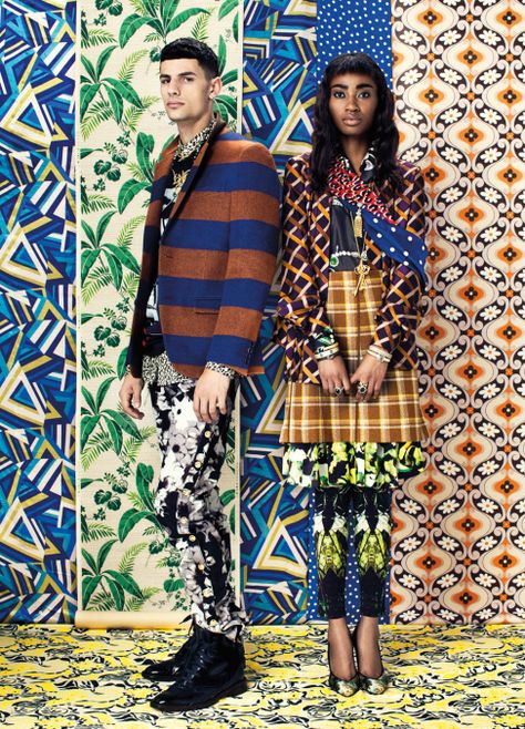 Mode Queer, Mode Prints, Mix & Match, Mode Editorials, Alfred Stieglitz, Queer Fashion, Kitenge, Print Inspiration, Olivia Palermo