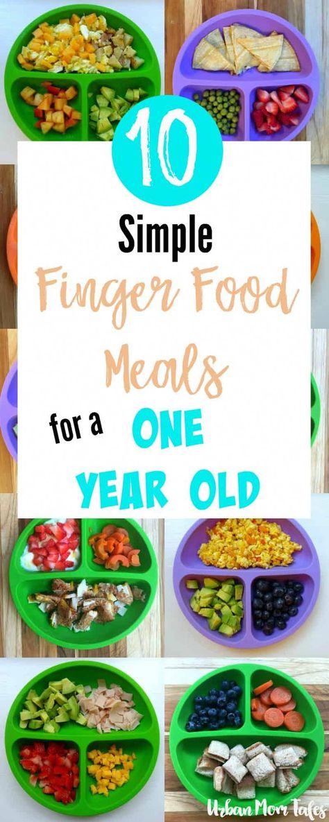 Simple finger food meals for a one year old when you don't have time to cook. One year old meal ideas that are fast and easy. Food ideas and meal plan! #babyfoodrecipes Finger Food Meals, One Year Old Meal Ideas, One Year Old Foods, Easy Food Ideas, Fingerfood Baby, Easy Toddler Meals, Baby & Toddler Food, Toddler Lunches, Baby Finger Foods