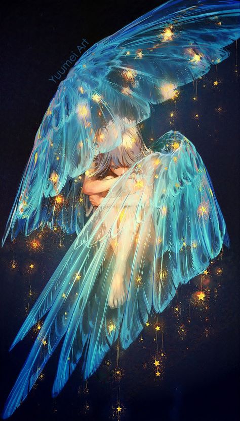 Şaha Kalkmış At, Fairy Wings Reference, People With Wings, Wings Of Light, Woman With Wings, Yuumei Art, Winged People, Wings Fairy, Personaje Fantasy