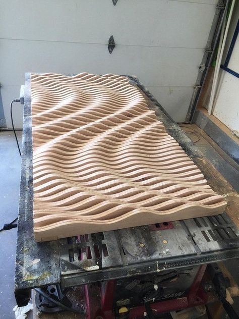 Parametric Sculpture, Sculpture Modern Art, Tre Kunst, Wood Sculpture Art, Oak Plywood, Sculpture Modern, Sculpture Wood, Grand Art Mural, Wooden Sculpture