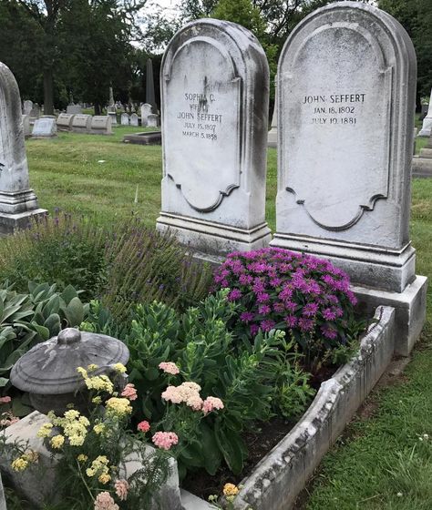 Taken By A Sinner, Michelle Heard, Decor Garden Ideas, Cemeteries Photography, Garden Tattoos, Roof Ideas, Grave Flowers, Cemetery Headstones, Grave Decorations