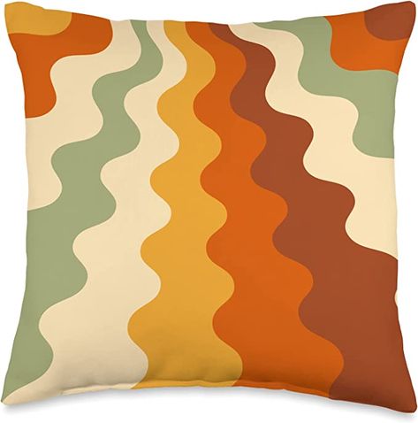 Retro Trendy Funky Hippie 60s 70s Aesthetic Decor Retro Liquid Swirl Rainbow 60s 70s Aesthetic Style & Fashion Throw Pillow, 16x16 70s Aesthetic Fashion, Retro 70s Aesthetic, Simple Room Decoration, Rainbow Style, Trendy Fashion Accessories, 70s Aesthetic, Throw Pillow Styling, Seventies Fashion, Liquid Swirl