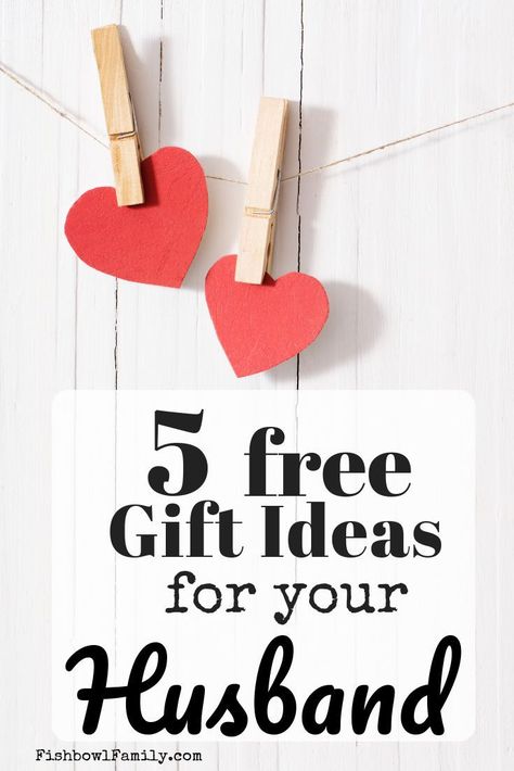 Do you struggle to find the perfect gift for your husband? With this list of five free gift ideas for husbands, you're sure to find at least one idea that he'll love! #freegiftideas #marriage #husbands #valentines #DIYgifts Valentines Ideas For Husband Diy, Free Anniversary Gifts For Him, Nice Things For Husband, Just Because Husband Gifts, Free Valentine Gifts For Husband, Creative Christmas Gifts For Husband, Valentines Gift Husband Diy, Husband Christmas Gifts Diy, Gifting Ideas For Husband