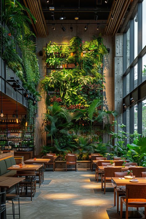 Embracing Nature with Biophilic Interior Design Trends Biofilia Interior Design, Biophilic Office Design, Annexe Ideas, Biophilic Interior, Interior Design Plants, Community Design, Innovation Lab, School Interior, Biophilic Design