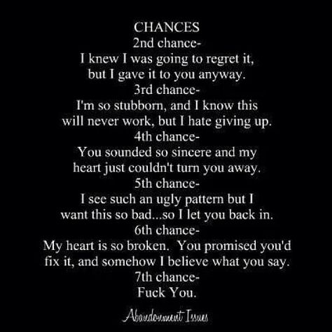 Love my sis @responsiblemotherof3 for this.. 💜 Breaking Point Quotes, No More Chances, Faults Quote, Chance Quotes, 2nd Chance, Breaking Point, Saving A Marriage, Marriage Problems, You Promised