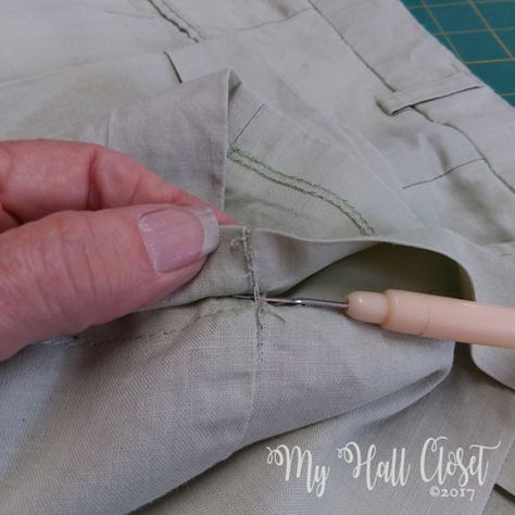 Sewing Pants, Hem Pants, How To Hem Pants, Cuffed Pants, Take Your Time, Pair Of Pants, To Speak, Linen Pants, Sewing Hacks