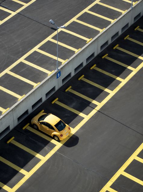 Yellow. Composition Lines, Transit Oriented Development, Panning Photography, Parking Lot Striping, Hot Wheels Storage, Drawing Space, Shoot Video, Auto Loans, Shared Office Space