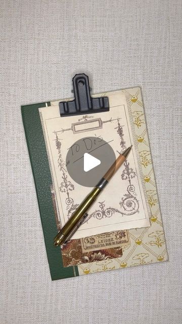 The Graphics Fairy 🧚 Vintage Images on Instagram: "Watch as Sharon Hoerth of @the_journalocity_shop demonstrates how to make a pretty mini clipboard; ideal for your daily to-do list! 

Follow us for more vintage craft inspo!

#craft #crafts #papercraft #craftersgonnacraft #clipboard #diycrafts" Diy Clipboard, Fairy Vintage, The Graphics Fairy, Graphics Fairy, Vintage Crafts, Clipboard, Vintage Images, To Do, Fun Stuff