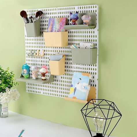 Faster shipping. Better service Room Wishlist, Wall Hanging Storage, Diy Display, Hanging Closet Organizer, Wall Shelf Decor, Pen Storage, Board Wall, Hanging Closet, Closet Organizers