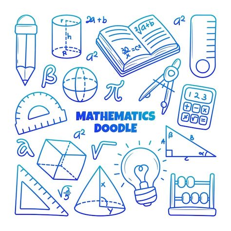 Vector mathematics doodle illustration w... | Premium Vector #Freepik #vector #trigonometry #mathematical #math #arithmetic Math Drawing Ideas, Mathematics Doodle, Mathematics Drawing, Math Elements, Doodle Notes Math, Doodle Maths, Mathematical Drawing, Drawing Ideas Cute, About Mathematics