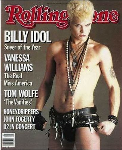 Billy Idol Rolling Stone Magazine Cover, Dr Hook, John Fogerty, Tom Wolfe, Rolling Stone Magazine, Vanessa Williams, Rolling Stones Magazine, Billy Idol, Miss America