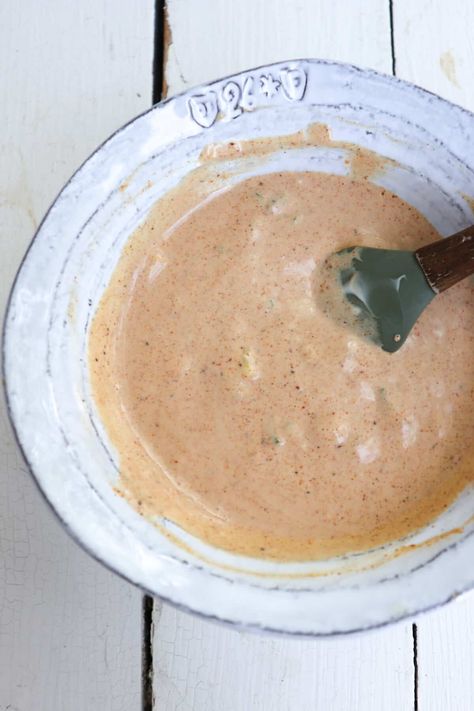 Remoulade Sauce for Crab Cakes (with Mayo) - Season & Thyme Crab Remoulade Sauce, Blue Crab Crab Cakes, Remoulade Sauce Recipe Crab Cakes, Roumalade Sauce Crab Cake, Dipping Sauce For Crab Cakes, Crab Cake Dip, Sauce For Crab Cakes, Hamburger Barbecue, Crab Cake Burgers