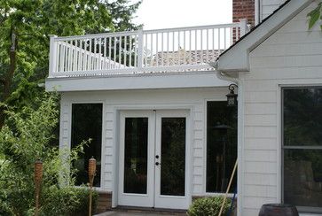 Deck top sunroom traditional-porch Deck Sunroom, Traditional Porch, Sunroom Addition, Bedroom Addition, Three Season Room, Garage Renovation, Patio Deck Designs, Wooden Patios, Room Addition