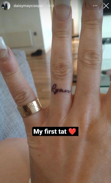 DAISY May Cooper has sparked engagement rumours by getting her new boyfriend Ryan’s name tattooed on her finger. The This Country actress, 35, revealed her first ever inking over the weekend just weeks after first going public with him. Showing just how serious things are between the pair, Daisy has had his name written on […] Tattoo Ideas For Boyfriend, Tattoos For Boyfriend, Tattoo Boyfriend, Boyfriend Tattoo, Boyfriend Name Tattoos, Names Tattoo, Tattoo For Boyfriend, Comedy Writing, Wedding Ring Finger