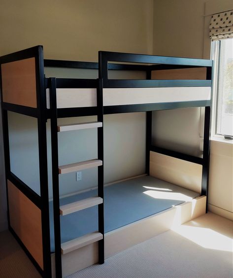 Double Deck Bed Design, Double Deck Bed, Bunk Beds Small Room, Steel Bed Design, Home Office Furniture Design, Iron Furniture Design, Beds For Small Rooms, Hostels Design, Sofa Design Wood