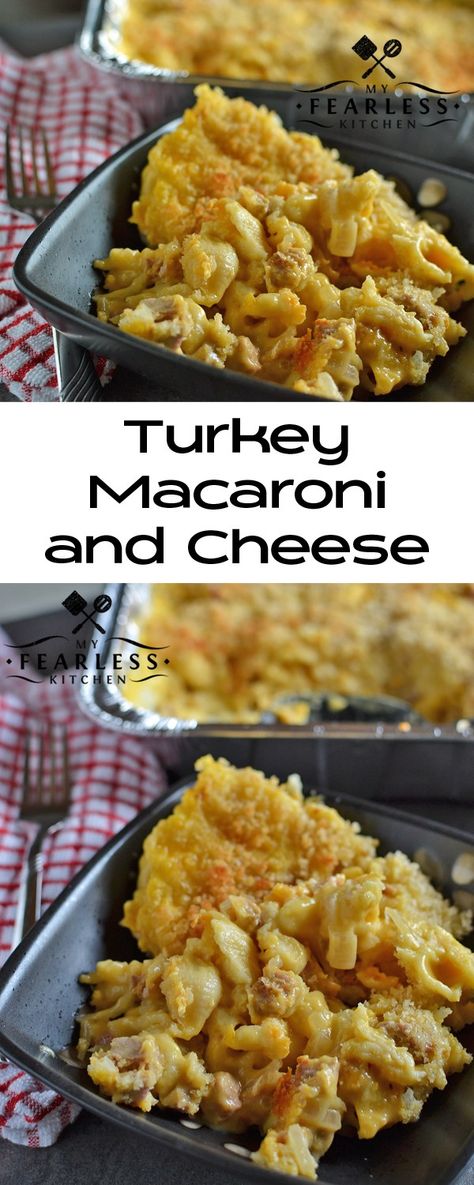 Thanksgiving Mac And Cheese, Cooked Turkey Recipes, Edible Ideas, Mac And Cheese Casserole, Classic Mac And Cheese, Cheese Casserole Recipes, Turkey Casserole, Turkey Cheese, Mac Cheese Recipes