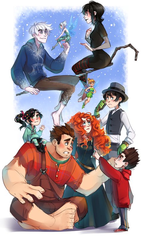 No larger size available Disney Crossovers, Lindo Disney, Disney Crossover, Flame Princess, 디즈니 캐릭터, Prințese Disney, Karakter Disney, Cartoon As Anime, Art Disney