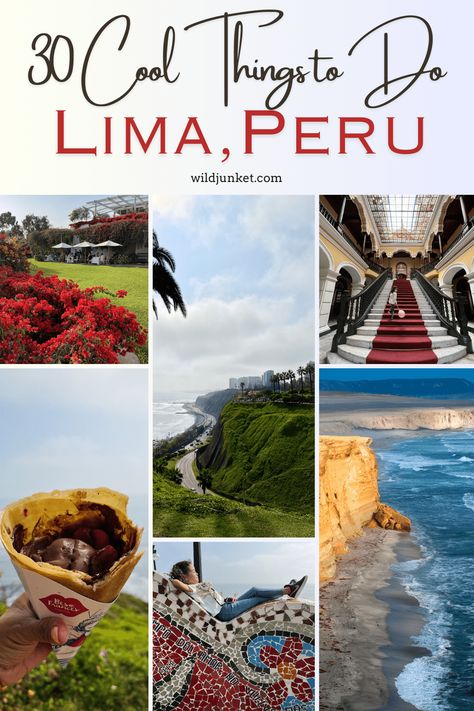 Things to Do in Lima, Peru #limaperu #peru #perutravel #peruvian #limaguide #limatravelguide #perutravelguide #travelperu #thingstodolima #thingstodo #backpackers #perutrip Things To Do In Lima Peru, Birthday Baecation, Lima Peru Travel, Lima Travel, Peru Vacation, Trip To Peru, Peru Travel Guide, Latin America Travel, Cool Things To Do