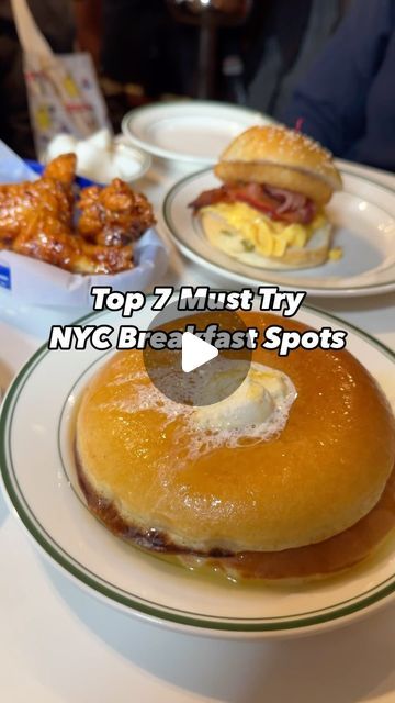 Eats By NYC on Instagram: "Must Try NYC Breakfast Spots 🥞" Nyc Breakfast, Food Nyc, Breakfast Restaurants, Magical Adventure, Restaurant Ideas, Visiting Nyc, Food Spot, Nyc Aesthetic, Nyc Food