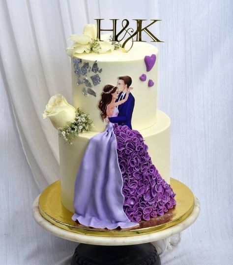 Engagement Cake Images, Wedding Cake Videos, Anniversary Cake Designs, Birthday Cake For Husband, Barbie Doll Cakes, Cake For Husband, Fondant Cake Designs, Bear Cake Topper, Cake Cafe