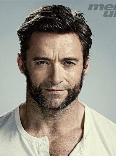 Hair Styles Images, Hugh Jackman Images, Portraits Men, Ginger Hair Men, Hugh Jackman Logan, Male Portrait Poses, Haircut Images, Beard Fade, Wolverine Hugh Jackman