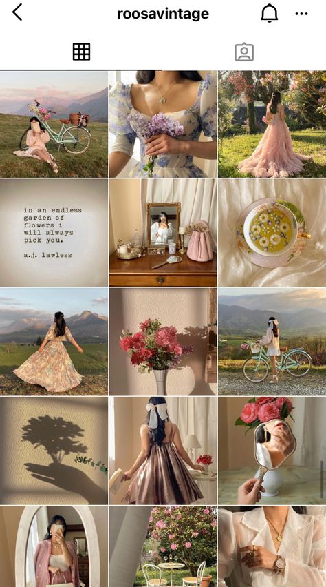 #vintage #pinkdress #cottagecore #instafeed #vintageaesthetic #instagramfeedideas #softaesthetic | #vintageedites #softgirloutfits #aestheticgirl #aestheticedits #vintagefeed #feedideas #romanticdestinations #romanticaesthetic #romanticsoftgirl #cottagecorestyle #cottagecoreoutfits #cottagegirl #cottage tromanticdress #cottagedress #instaideas #instagram #cutegirl #romanticgirl #romanticdress #countrygirl Insta Feed Goals, Instagram Feed Goals, Aesthetic Instagram Feed, Instagram Feed Tips, Ig Feed Ideas, Best Instagram Feeds, Instagram Feed Planner, Feed Goals, Vintage Instagram