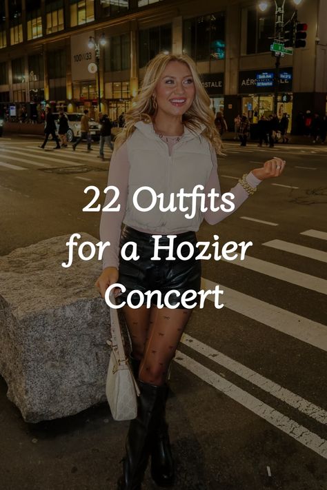 Find the perfect simple, yet aesthetic and cute outfit to rock at your next Hozier concert and steal the show with your style! #OutfitGoals #ConcertReady Outfits For Hozier Concert, What To Wear To Hozier Concert, Concert Outfit Ideas Hozier, Odesza Concert Outfit Ideas, Avett Brothers Concert Outfit, Hozier Concert Outfit Plus Size, What To Wear To A Hozier Concert, Hozier Outfit Ideas, Jam Band Concert Outfit