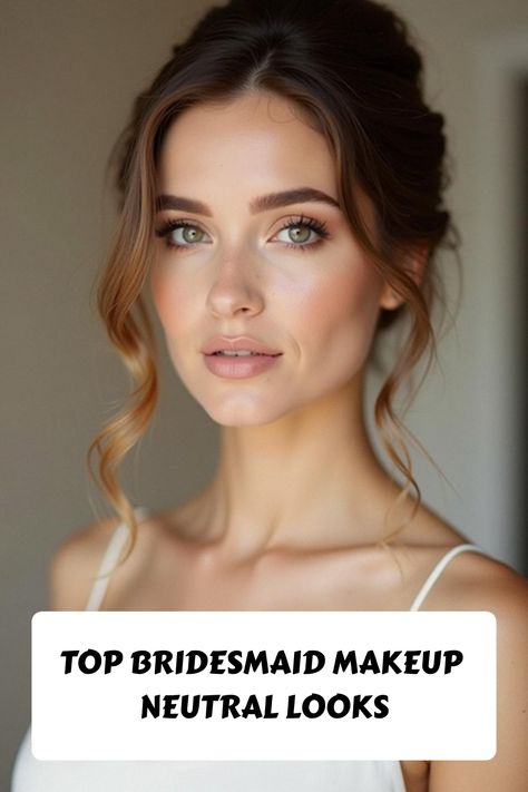 Top Bridesmaid Makeup Neutral Looks Subtle Wedding Guest Makeup, Neutral Wedding Guest Makeup, Bridesmaid Eye Makeup Blue Eyes, Soft Natural Eye Makeup, Bridesmaid Makeup Fair Skin Blue Eyes, Bridesmaid Natural Makeup Brown Eyes, Makeup To Bring Out Green Eyes, Winter Wedding Makeup For Brown Eyes, Bridesmaid Makeup Neutral