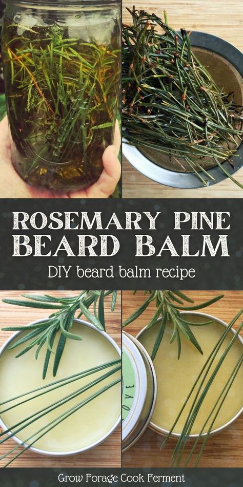 Beard Balm Recipe, Diy Beard, Balm Recipe, Salve Recipes, Herbal Salves, Infused Oil, Diy Kosmetik, Herbal Recipes, Homemade Beauty