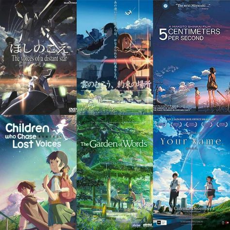 Makoto Shinkai Movies, Dik Dik, Makoto Shinkai, The Garden Of Words, Garden Of Words, Anime Sites, Anime Websites, Japanese Animated Movies, Anime Suggestions