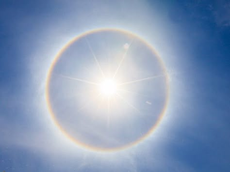 Sun Halo, Angel Halo, Sun Aesthetic, Matka Natura, Sun Dogs, Digital Museum, Circle Light, Surrealism Photography, Total Eclipse